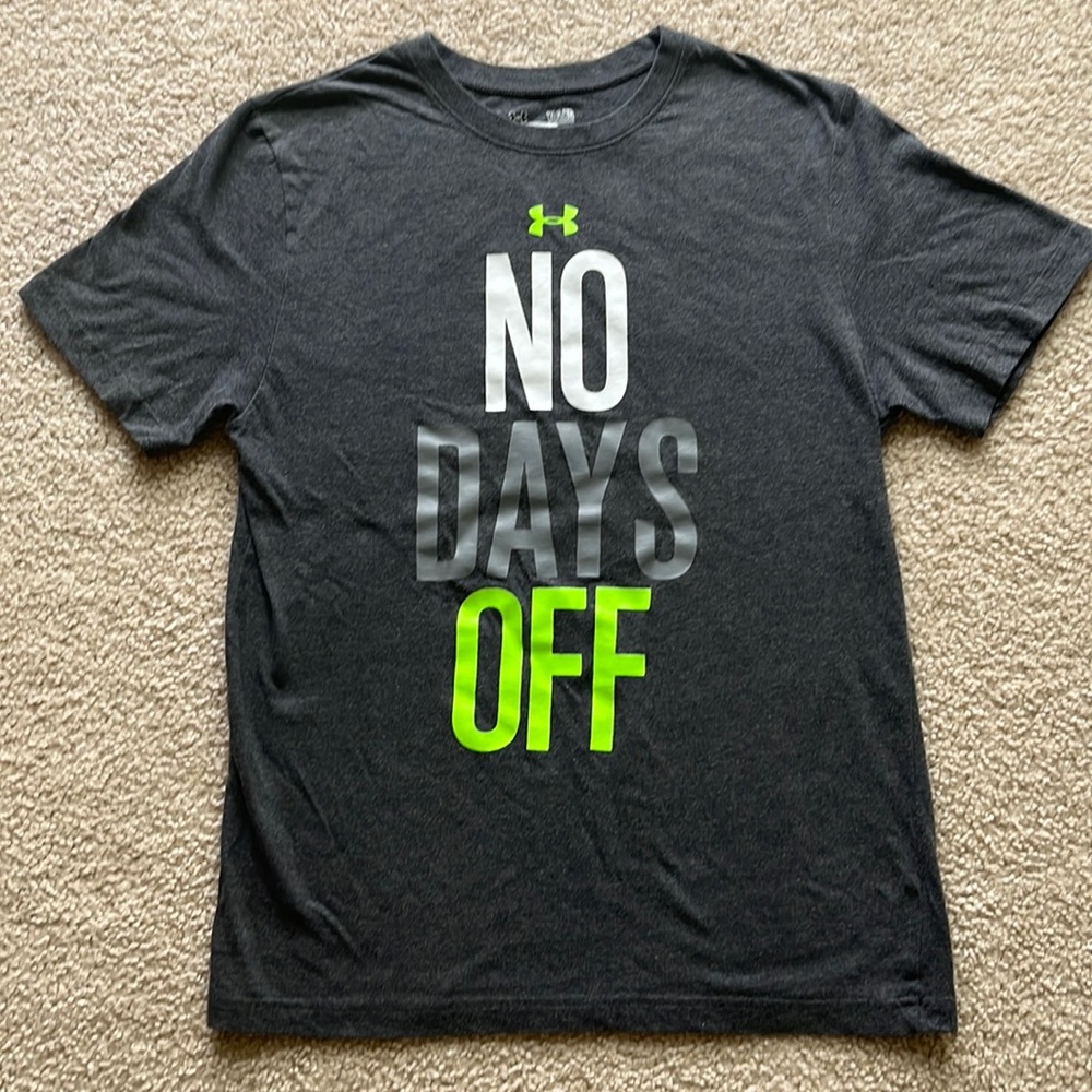 Boys Under Armour Heat Gear T-Shirt